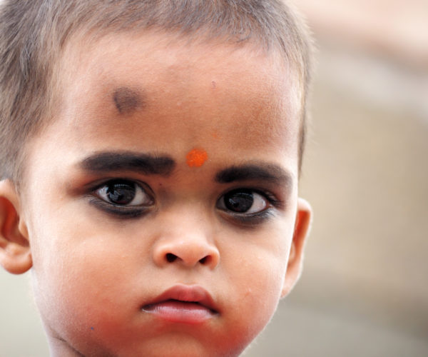 Young child in Rajasthan